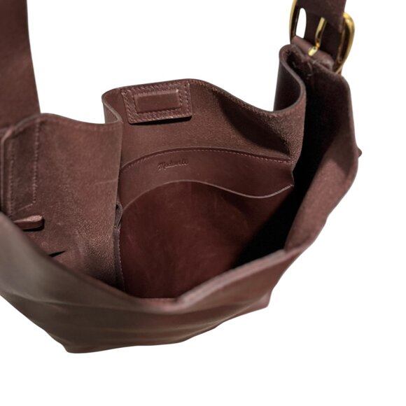 Madewell Brown Leather Tote Bag - Picture 5 of 11